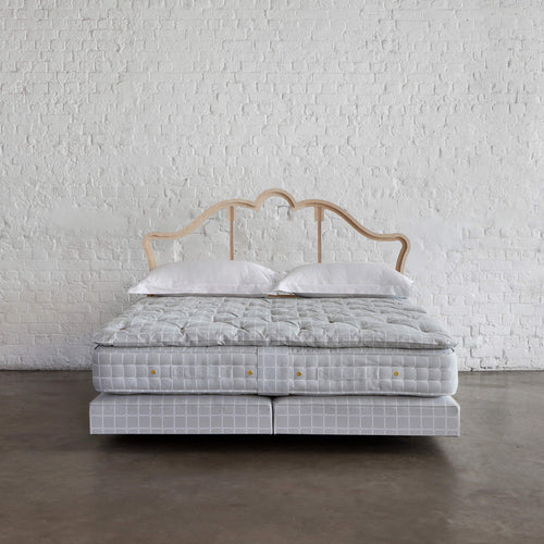Front view of the Savoir vegan bed