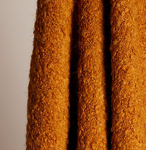 Close-up picture of bocule fabric