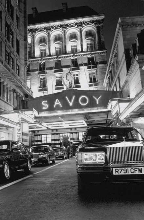 Savoy hotel main entrance