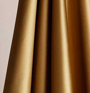 Close up of sateen fabric