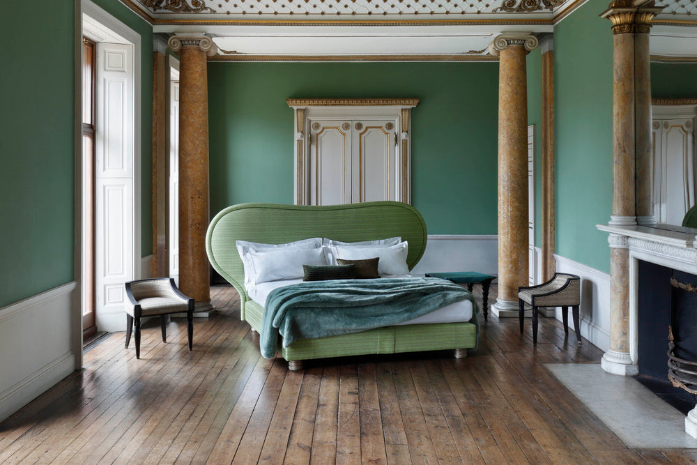 Francis Sultana designs a Haute Couture bed for Savoir