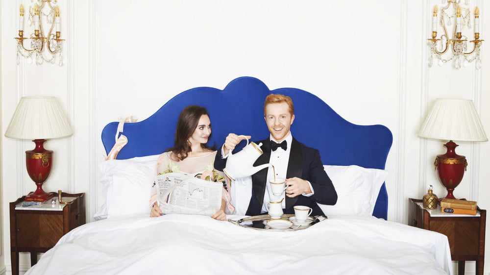 Soloist Elizabeth Harrod and principal dancer Steven McRae, photographed by Bella Howard for Savoir.