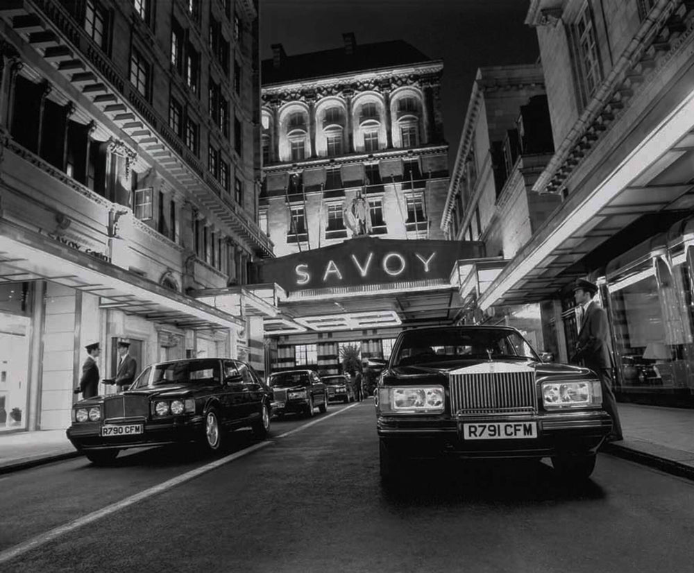 Savoy hotel main entrance