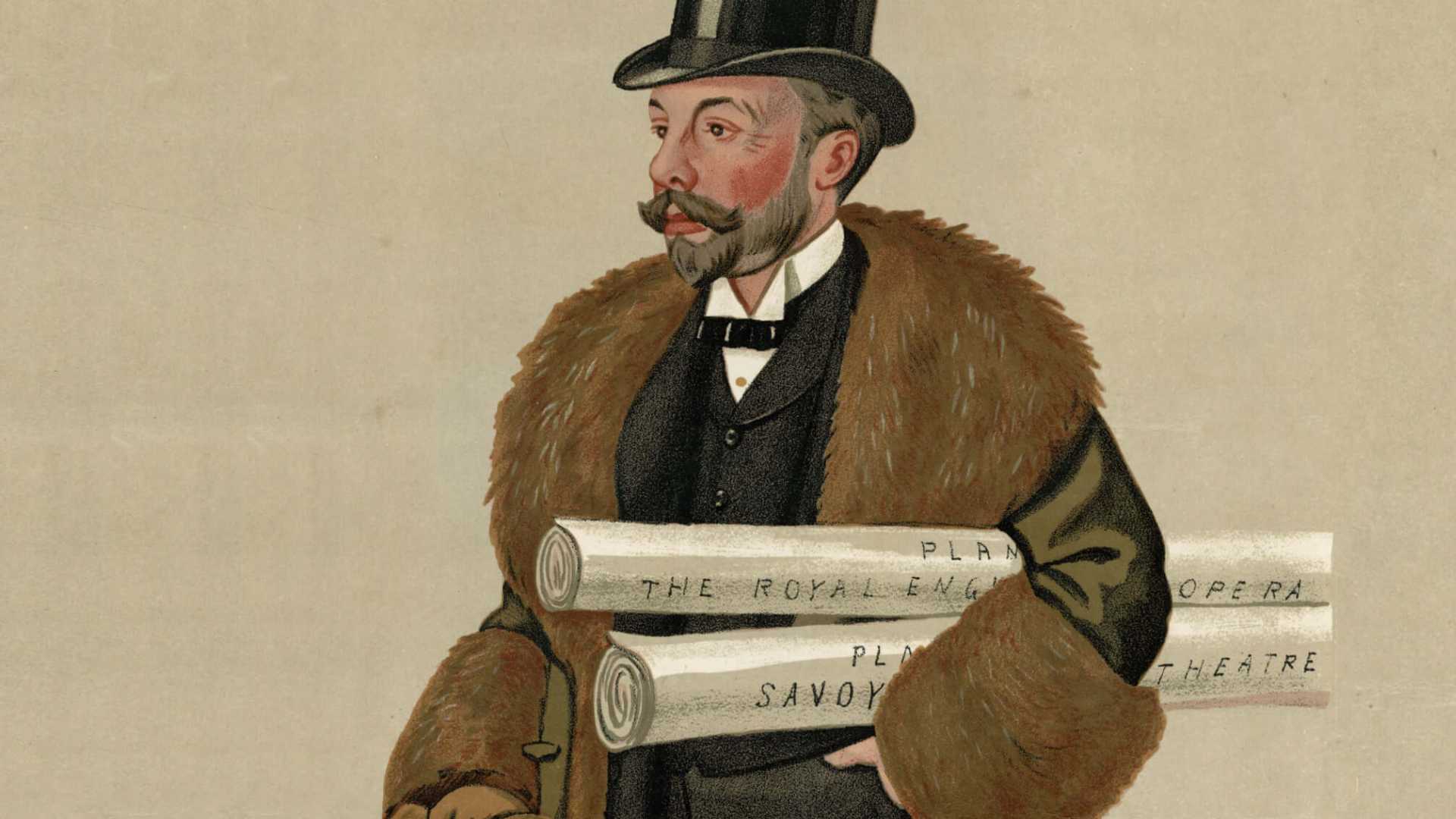 The Impresario Richard D’Oyly Carte opening the Savoy Hotel