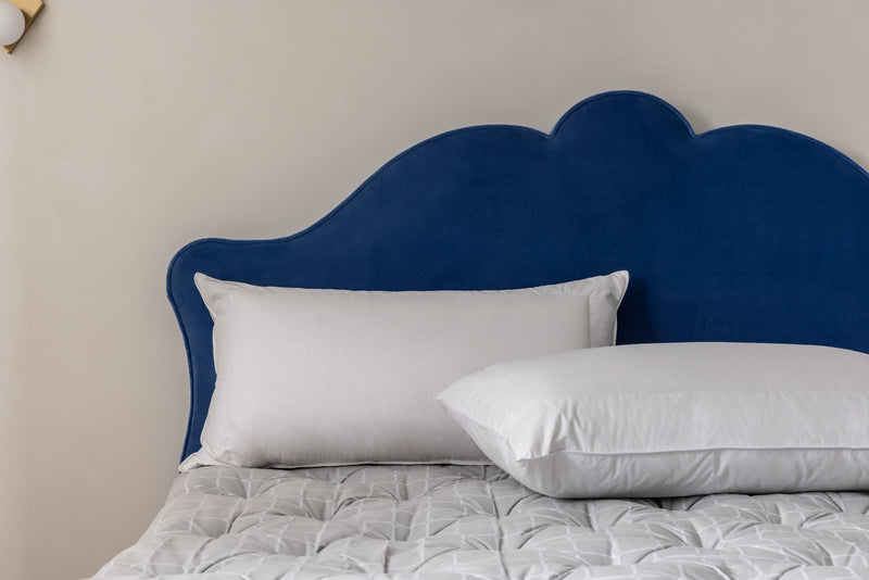 White Siberian Goose Down & Feather Luxury Pillow