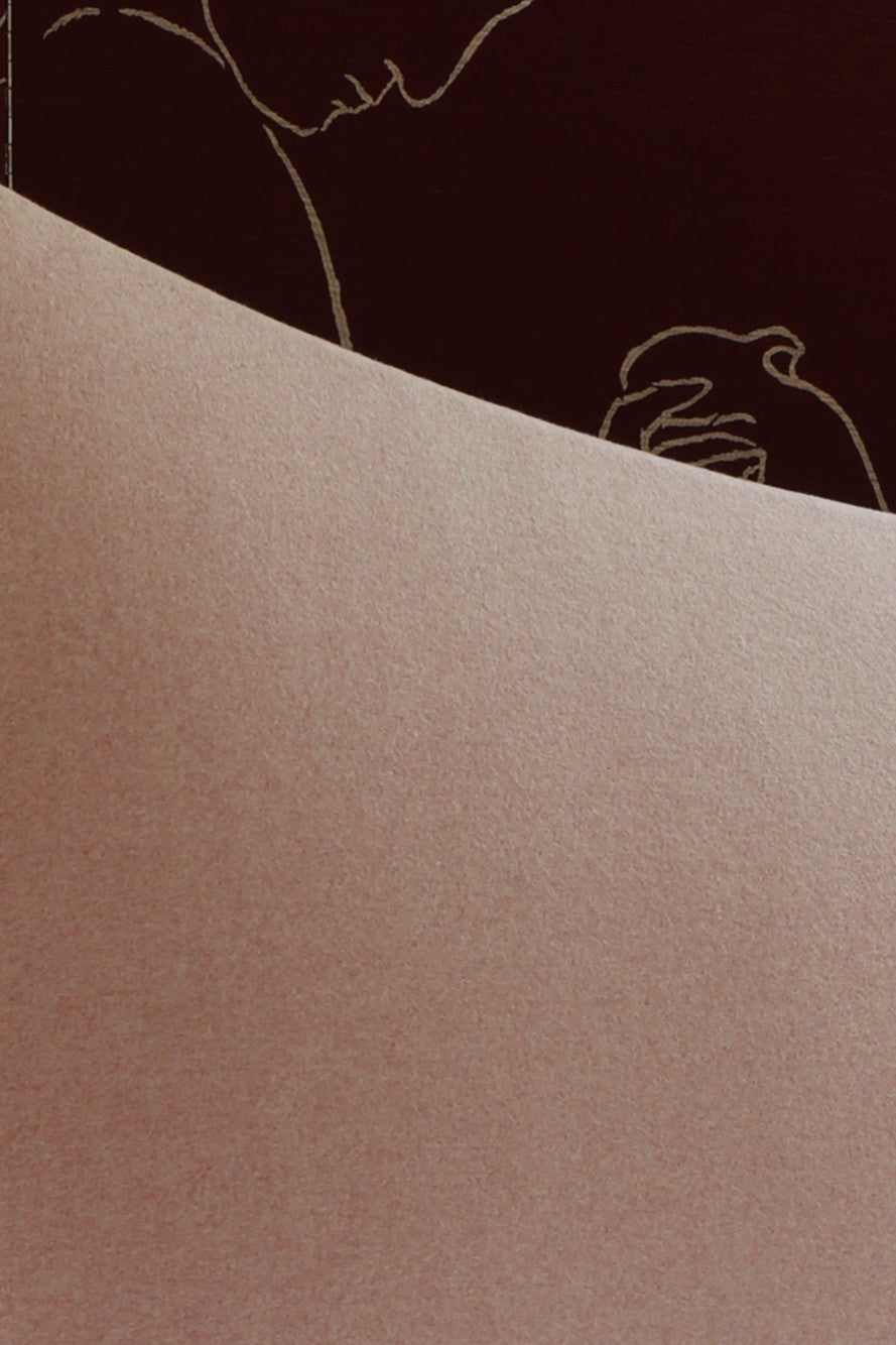 A very close-up of the Amelia headboard crafted with natural materials