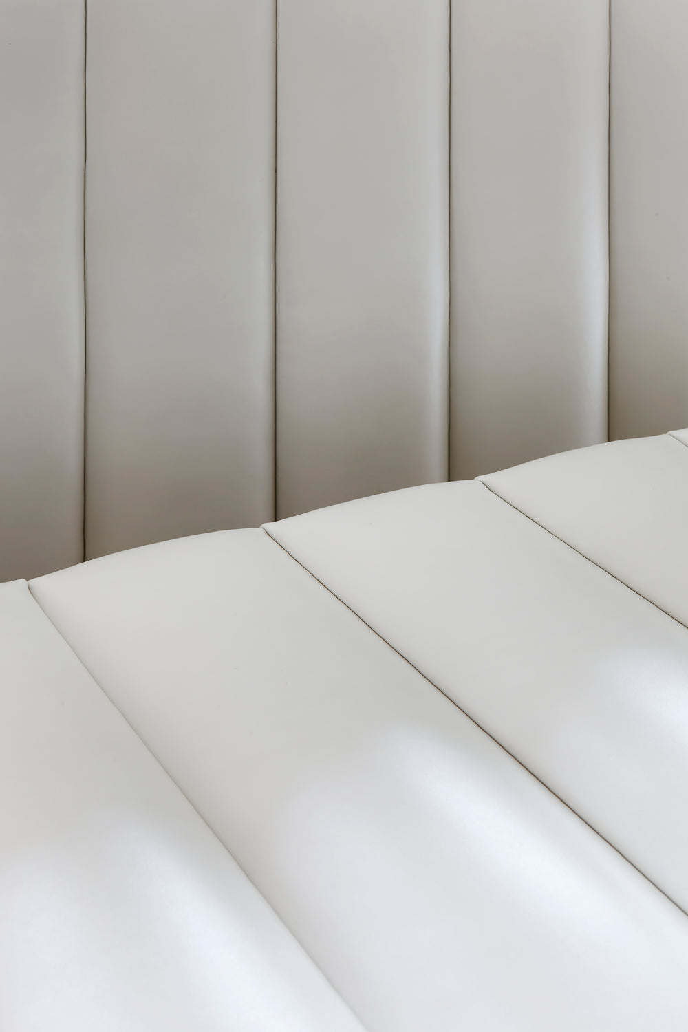 Close-up detail of the Chrissy bed panel