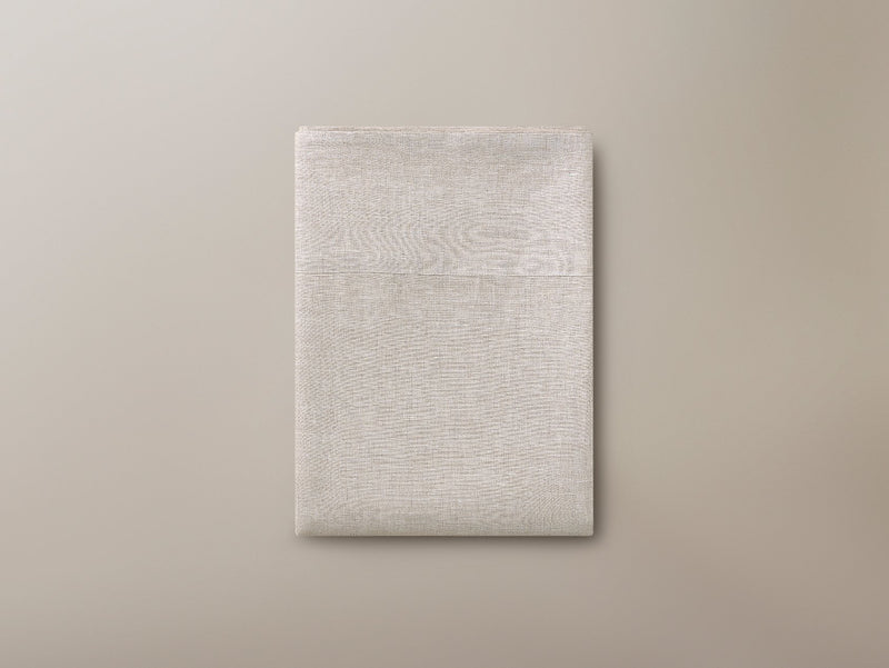 Savoir Plain Oatmeal Provenza Flat Sheet for Herringbone Product Image