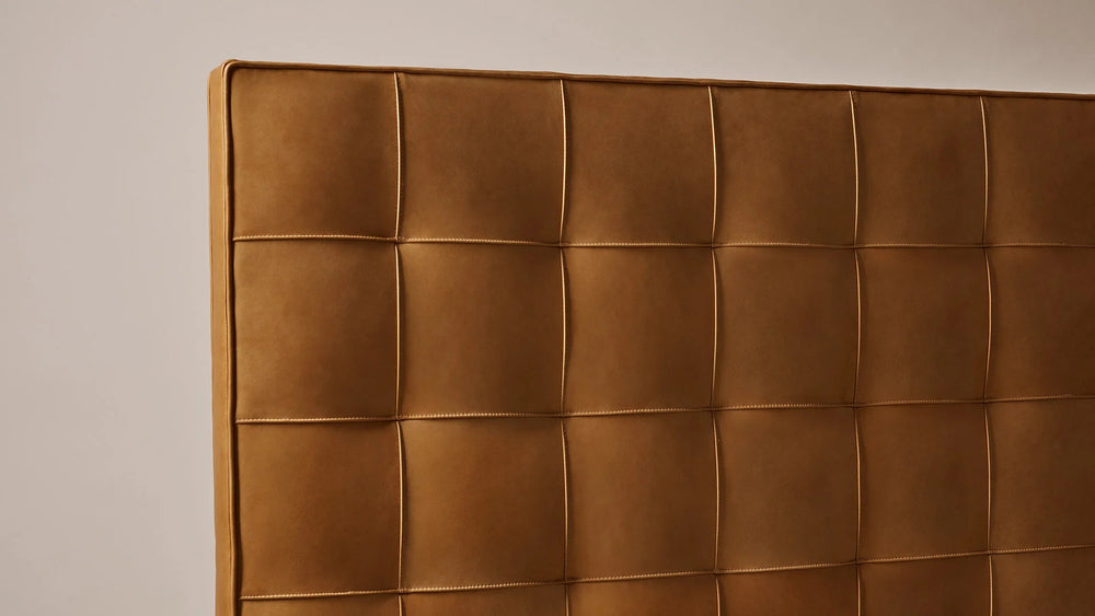 The Winston headboard very closeup