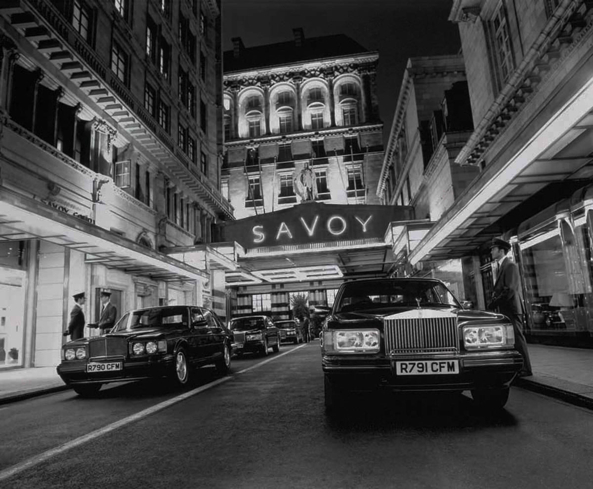 Savoy hotel main entrance