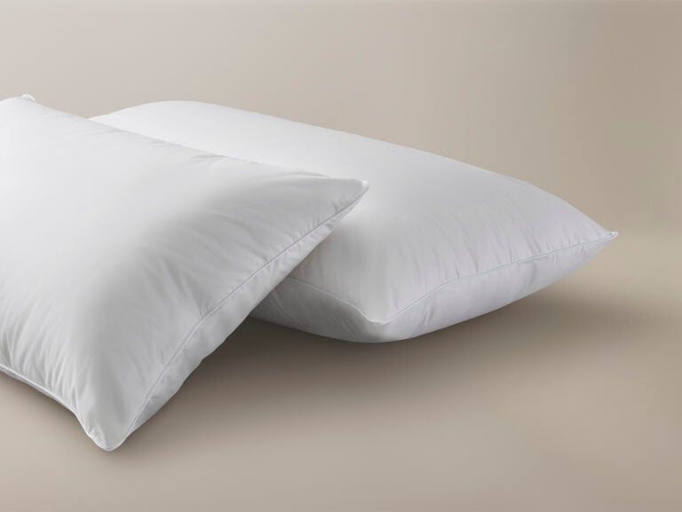 White Siberian Goose Down Pillow