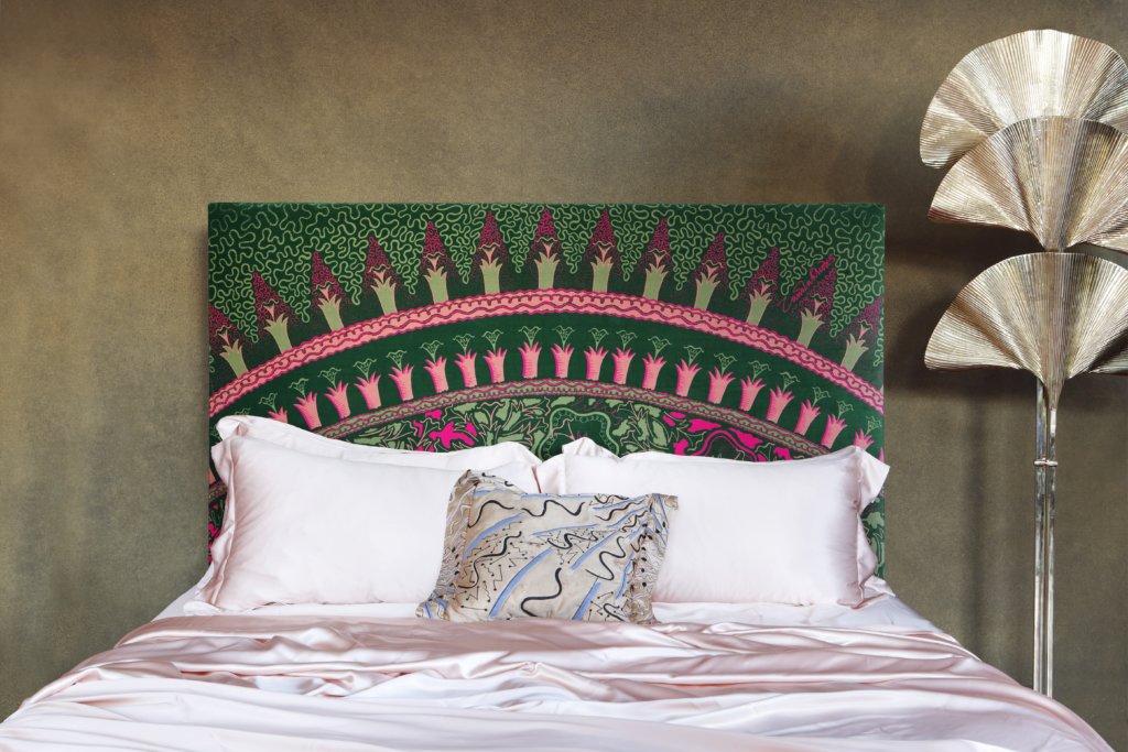 Zandra Rhodes Lilies Bed's headboard