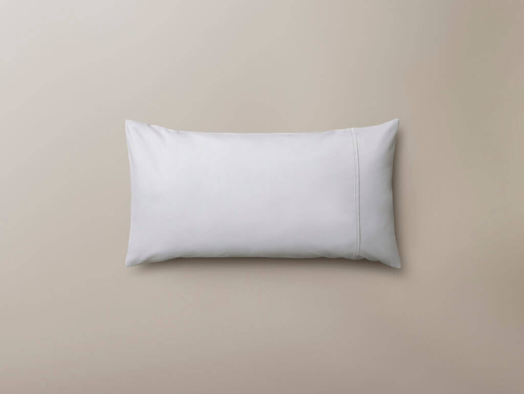 Cambridge pillow cases with white cording