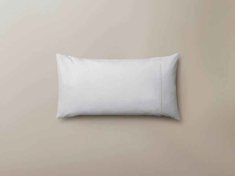 Cambridge pillow cases with white cording