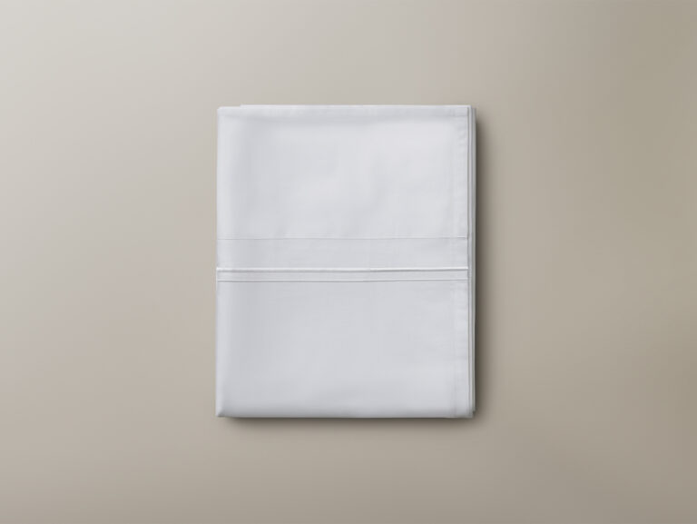 Flat Sheet-Sateen 300 White Cording