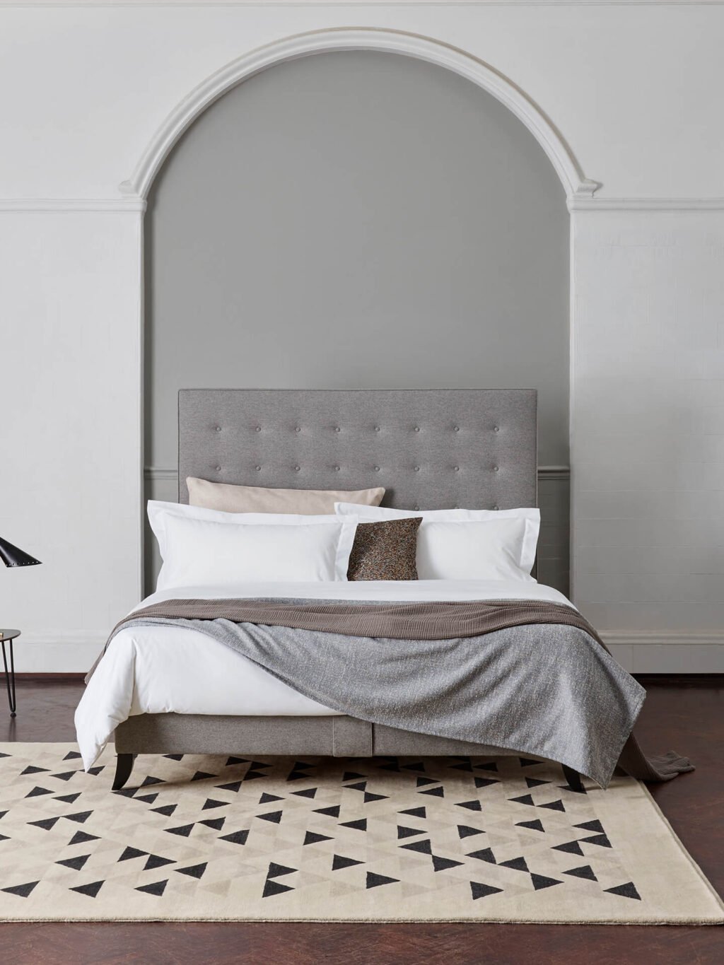 The drift percale bed linen