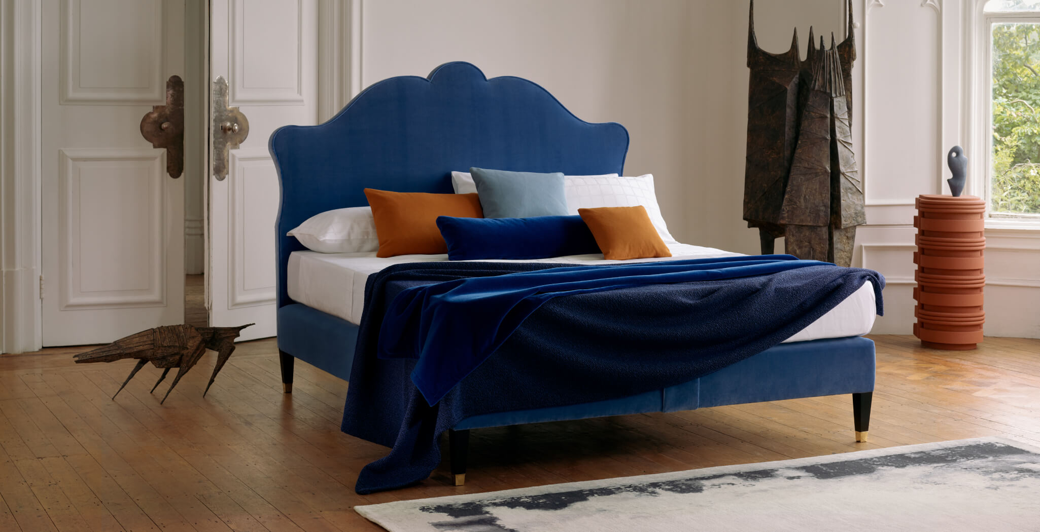 Blue Savoir Lenoir bed design